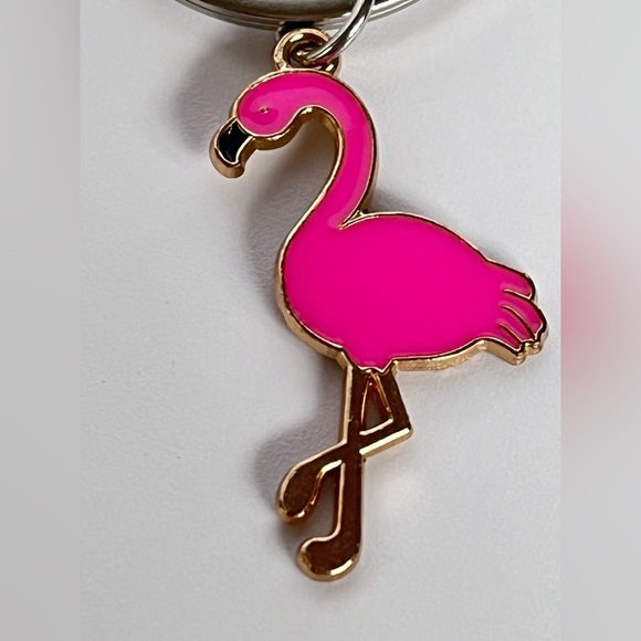 Pink Flamingo Keychain - Picture 10 of 12
